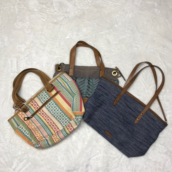 Fossil Handbags - 3 fossil pocketbooks